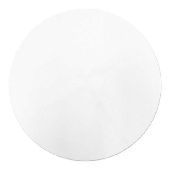 Filtre en polyester pour presse vacuum ronde, 12/pqt, 9"