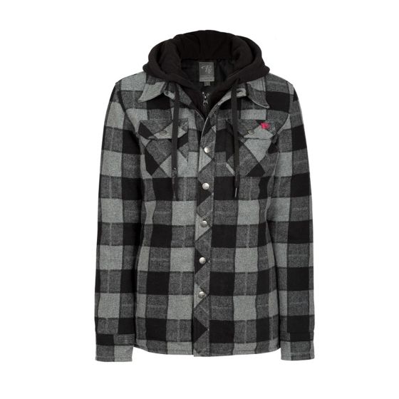 Padded Work Shirt - Grey - Size Medium