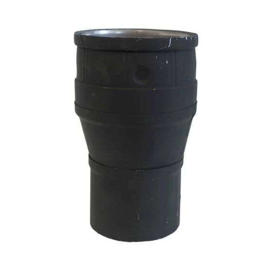 Agrandisseur pour tuyau de poêle à granules, noir, 3" à 4"