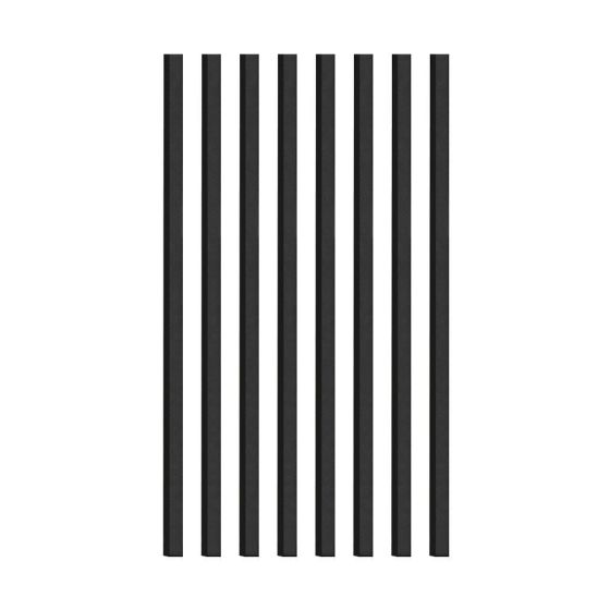 Estate Square Balusters - Black - 3/4" x 40" - 10/Pkg