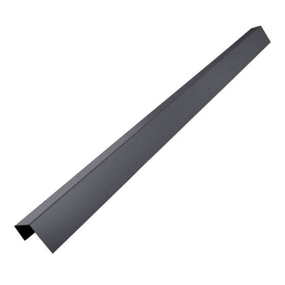Moulure en"J", 1/2" x 10'