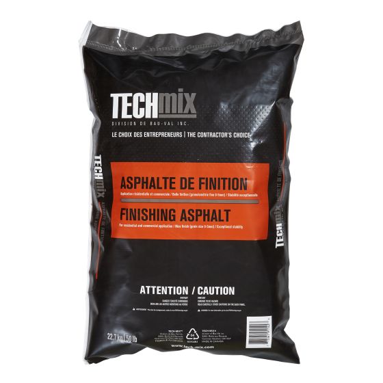 Tech-Mix Finishing Asphalt - 22.7 kg