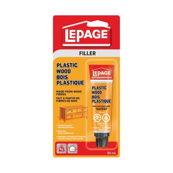 Bouche-pores, bois et plastique