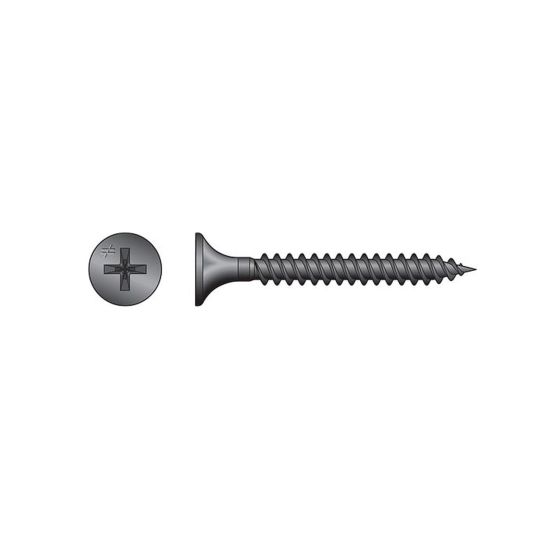Screws For Drywall - Quik Drive - Collated - Fine Thread - Phillips - Phosphate - #6 x 1 1/4" - 2500/Pkg