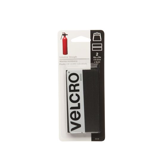 Sticky Back Tape - Black - 2/Pkg - 2" x 4"