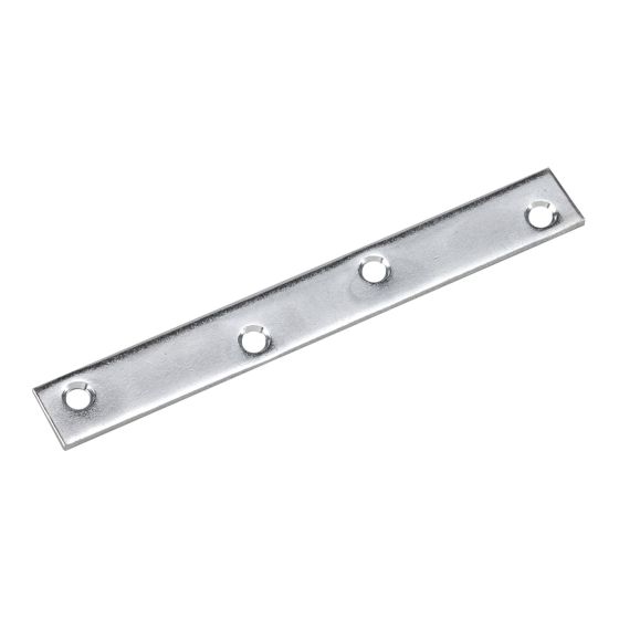 Plaque de fixation à position multiple, zinc, 1" x 6"