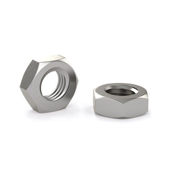Hex Nut for Machine Screw - Stainless Steel - #10 - 6/Pkg