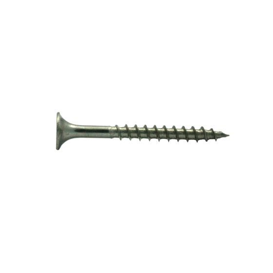 Treated Wood Screws - #8 x 2-1/2" - Stainless Steel - 100/Pkg
