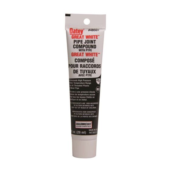 Great White pipe joint compound with PTFE