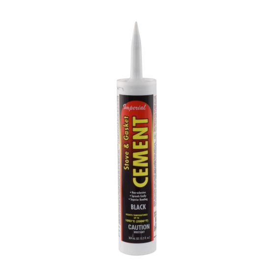 Ciment pour poêle et joint d'étanchéité, Noir, 10.3 oz