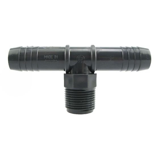 Combined spigot "T"