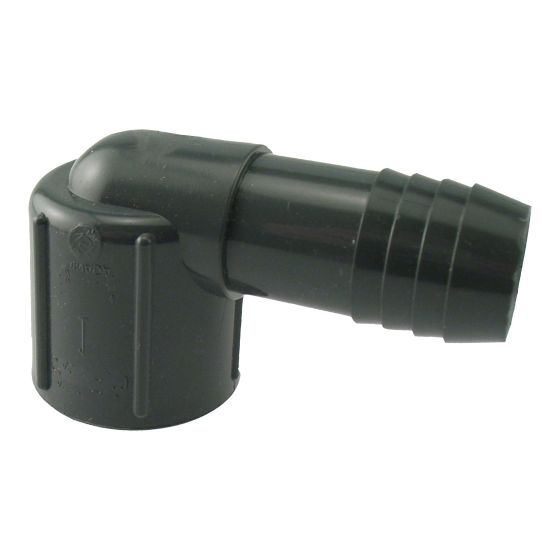 Hub Plastic Combined Elbow - 1" x 1"