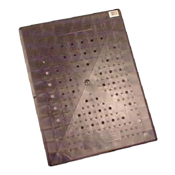 Strainer Tank Cap - 19" x 25"