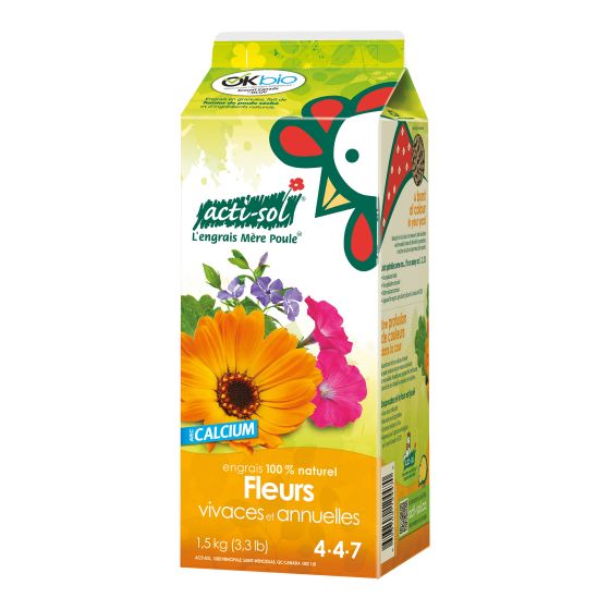 Fertilizer for annual flowers 4-4-7 - 1.5 kg