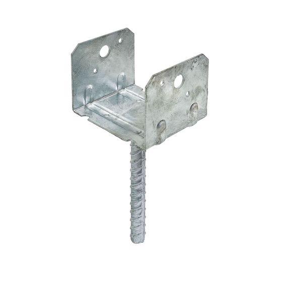 Rebar carport saddle - 6" x 6"