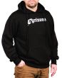 Unisex Agrizone Hoodie SweatShirt - Black - Size Small