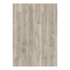 Plancher laminé, AC4, 8 mm, Euro, chêne volcano, 8" x 51"