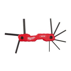 Standard Folding Hex Key Set - SAE - 9/Pkg