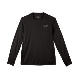WORKSKIN Men's Long Sleeve T-Shirt - Black - Size Large