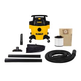Aspirateur sec/humide, polyéthylène, 4 ch, 6 gal