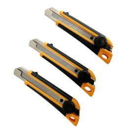 Ensemble de couteaux tout usage, lames sécables, 18 mm, 3 mcx