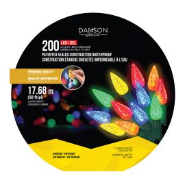 200 C6 LED Lights - Multicolour