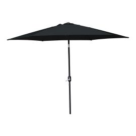 Market Umbrella &ndash; Tilting &ndash; Black - 8' 10"