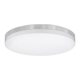 Plafonnier Orelis, DEL, 3 CCT, 11", nickel bross&eacute;, 2/pqt