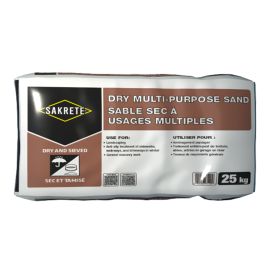 Multi-Purpose Dry Screened Mortar Sand, 25 kg