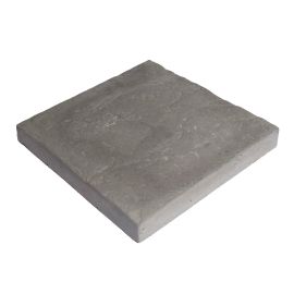 Dalle de patio Ardoise, béton, 24" x 24", gris