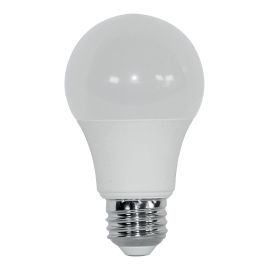 Ampoules DEL A19, 9 W, 3000 K, 12/pqt, fini givr&eacute;