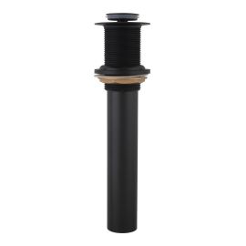 Cr&eacute;pine de lavabo, 1 1/4" x 8", 2 pi&egrave;ces avec bouchon