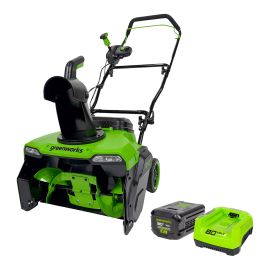 Souffleuse à neige à batteries sans fil, 20", 80 V