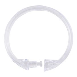 Shower Curtain Rings - Transparent PS - 2.16" - 12/Pkg