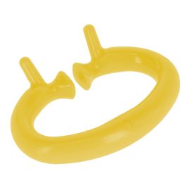 Antitéteur pour bovins, favorise l'apprentissage, jaune, 2/pqt