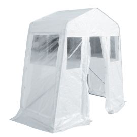 Abri d'entr&eacute;e pour porte patio 8' x 4'
