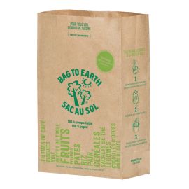 Sac en papier pour résidus de cuisine