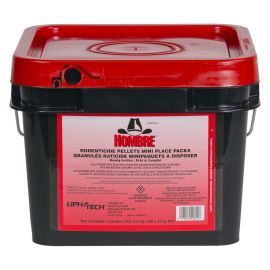 Rodenticide Pellets - Mini Place Packs of 25g - 100/Pkg