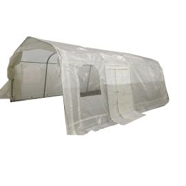 Toile pour abri d'auto, 12' x 18' x 7'3"