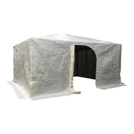 Abri d'hiver pour gazebo, polyéthylène, 11' x 13'