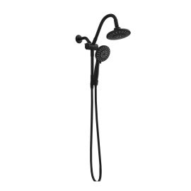Ensemble de douche, R&eacute;trofit, noir mat