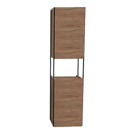 Lingerie, Izabella, 2&nbsp;portes/2&nbsp;tablettes, ch&ecirc;ne naturel