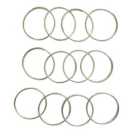 Anneaux de support de porte d'abri d'auto, 12/pqt