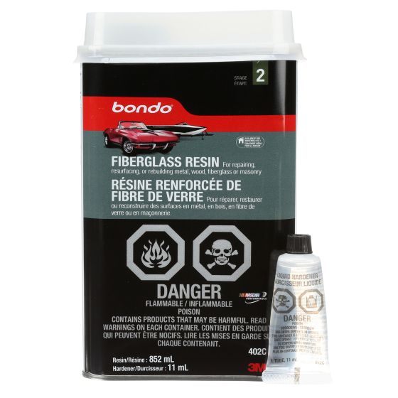 Résine de fibre de verre, 1 l