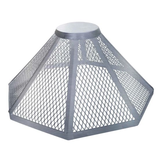 Pare-étincelles BBQ, Inox en boîte