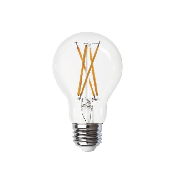 Ampoule DEL à filament Type A Clair, 9 W, 120 V, blanc doux, 6/pqt