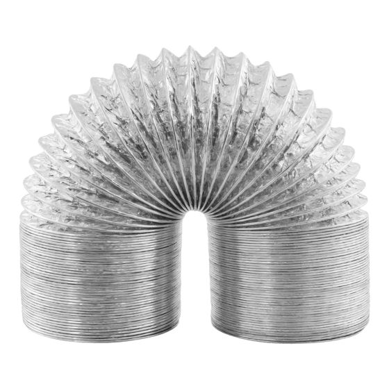 Flexible Foil Dryer Duct - Aluminum - 4" x 50'