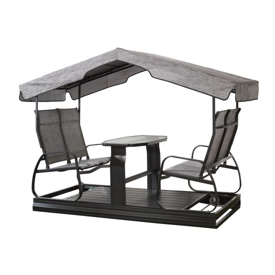 Balançoire 4 places Eco, 104" x 41" x 75"