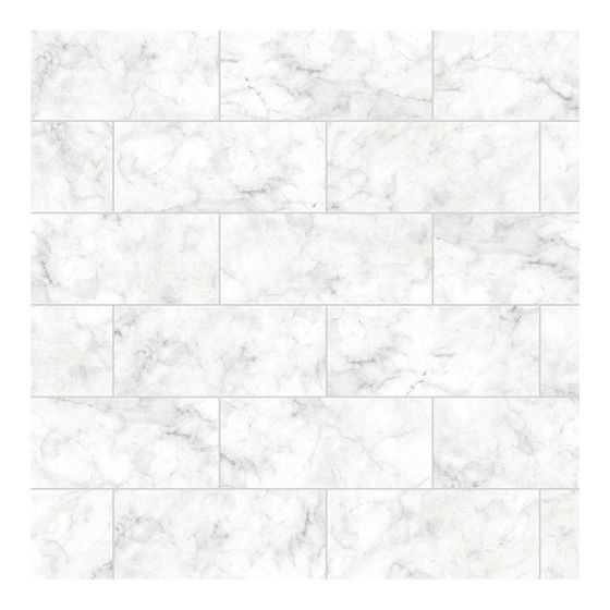 Marble Peel & Stick Backsplash - 18" x 9'