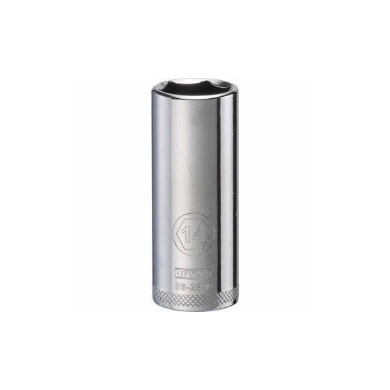14 mm - 6 Point Deep 1/4" Drive Socket